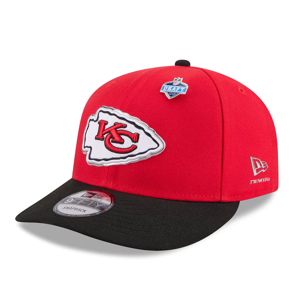 Kansas City Chiefs 2026 NFL Draft New Era 9FIFTY Snapback Hat