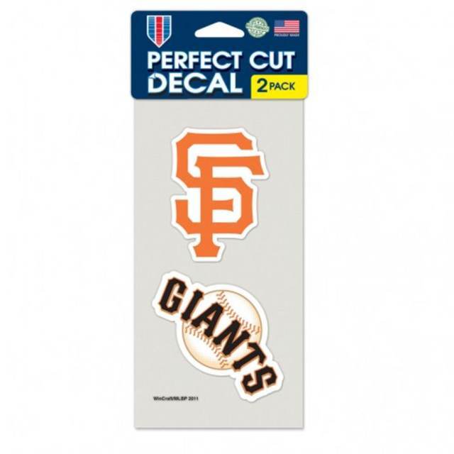 San Francisco Giants Die Cut Decals 2Pack