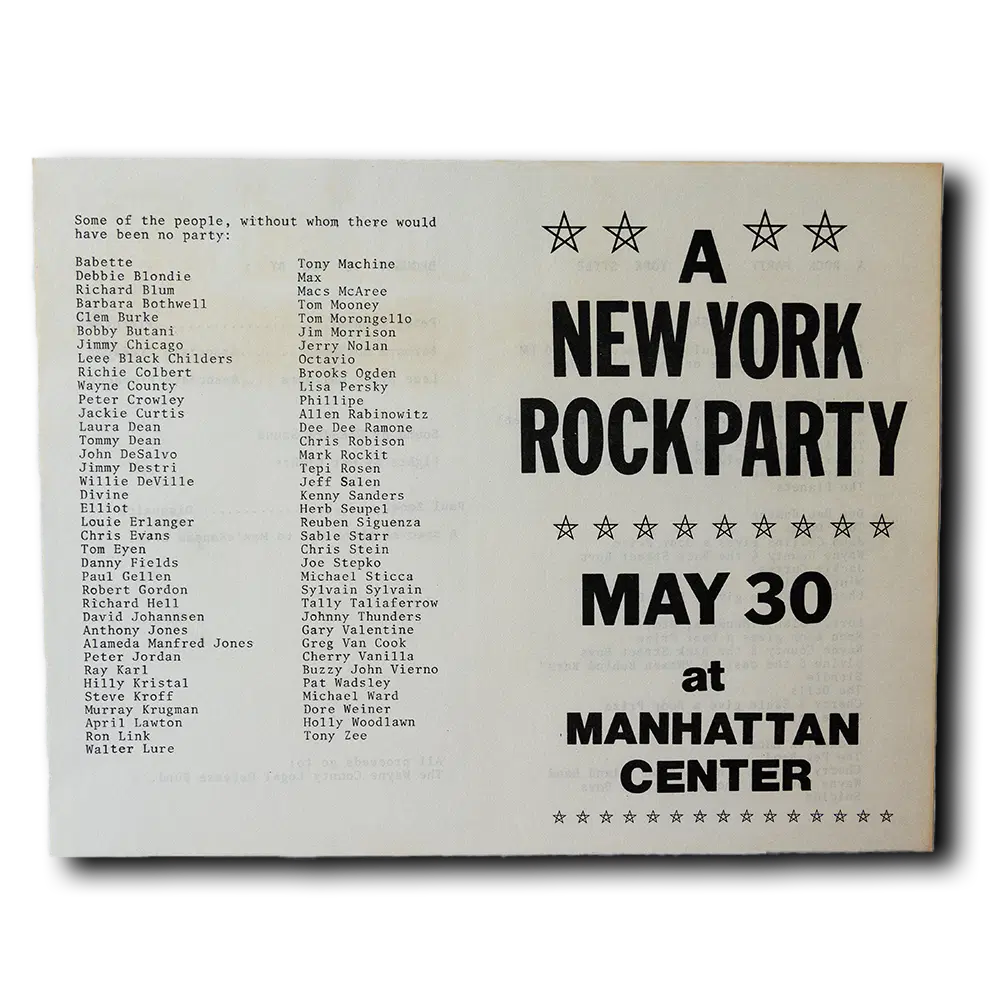 Wayne County Benefit -- 1976 [Program]