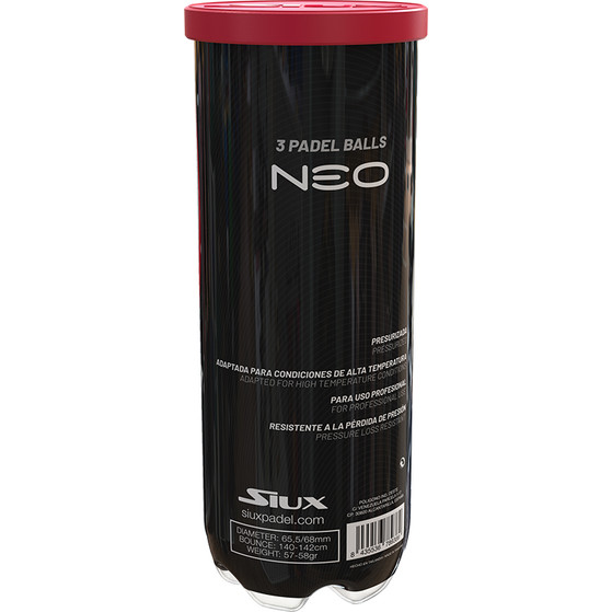 Siux Neo Padel Balls x3 Cans – image 3