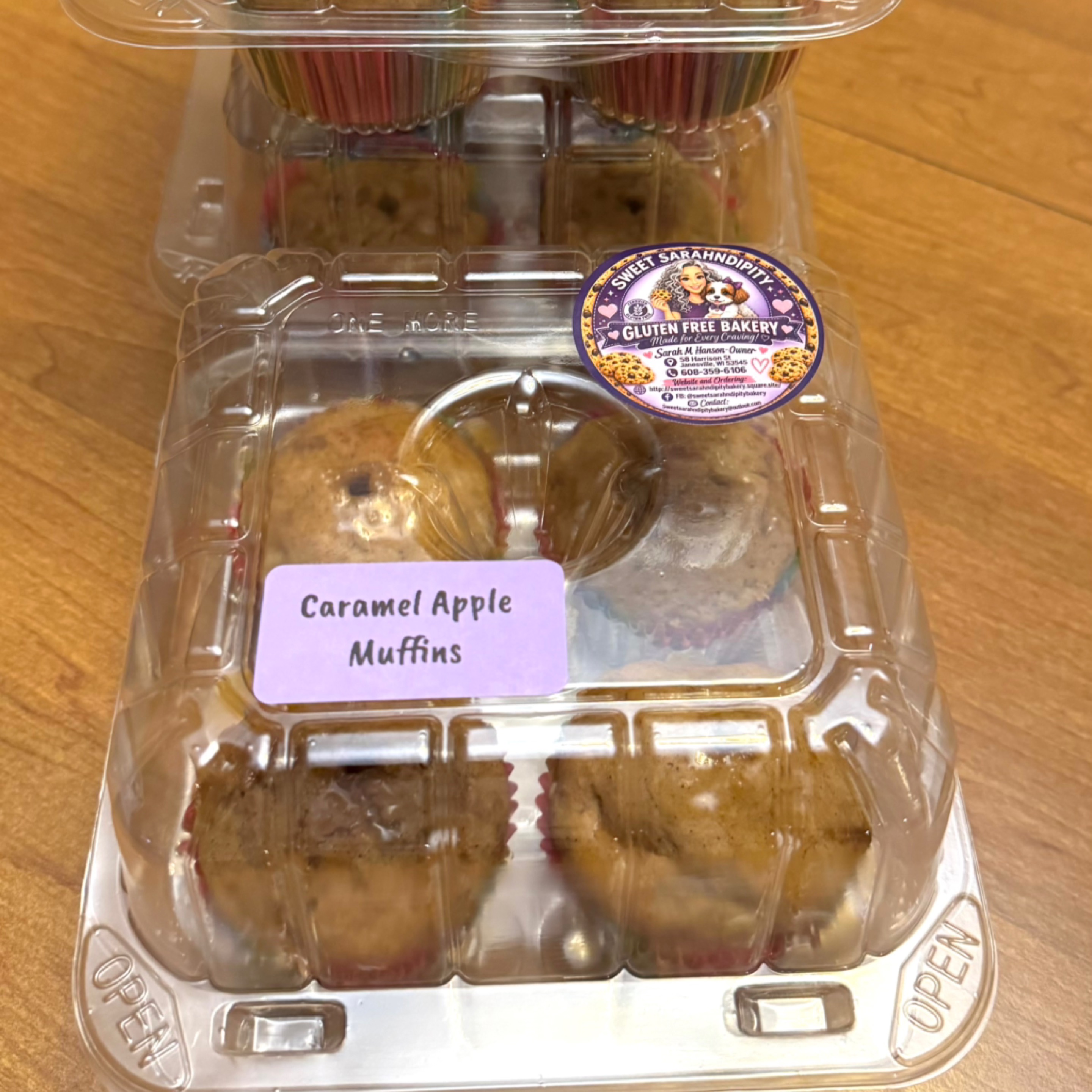 Photo of Caramel Apple Muffins