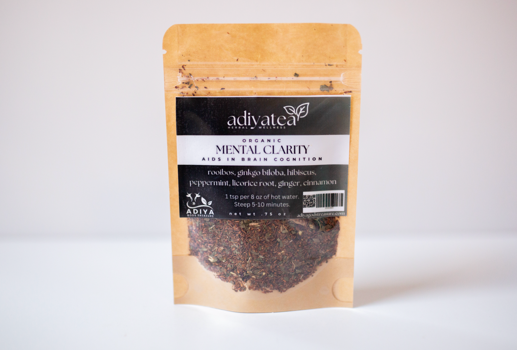 Adiya - Mental Clarity Tea Organic Herbal
