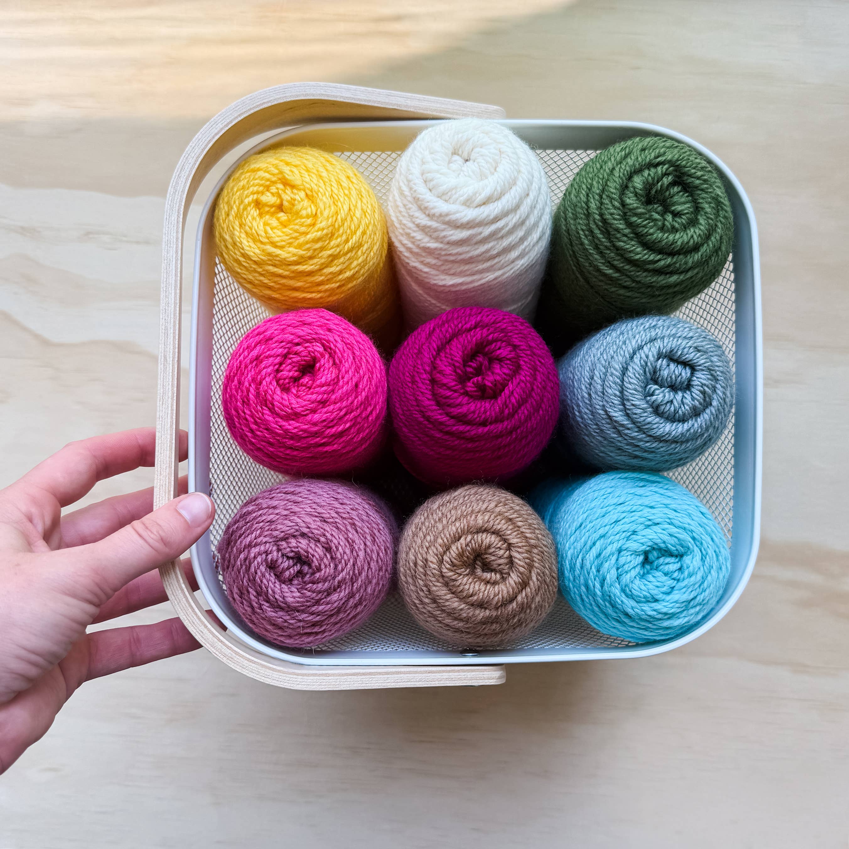 Keystone: Easy care acrylic & wool yarn made in the USA