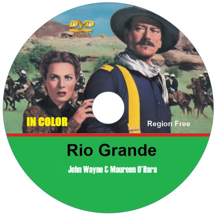 Rio Grande in color DVD