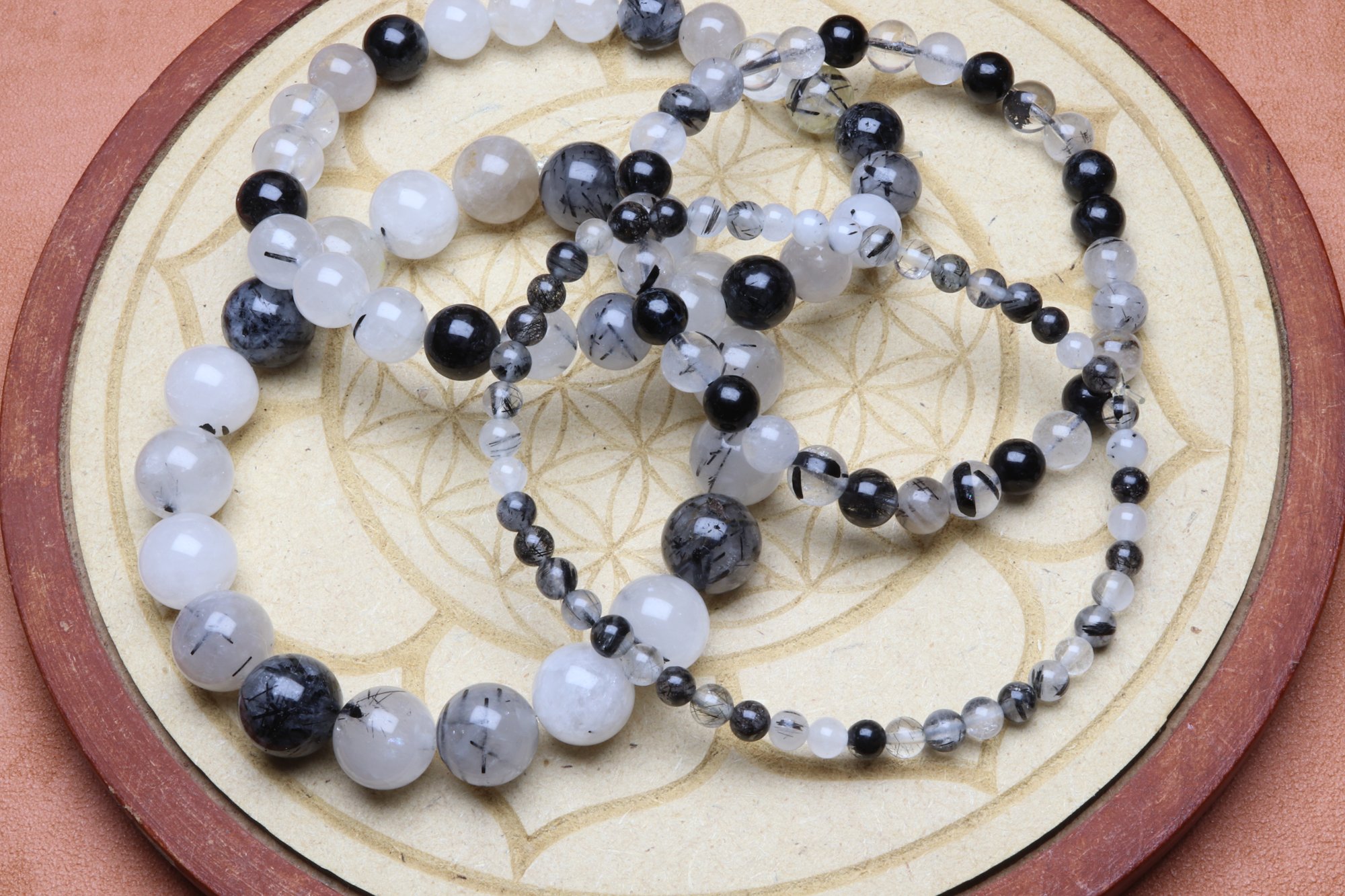 Bracelet Quartz Tourmaline (1) — stock Valence