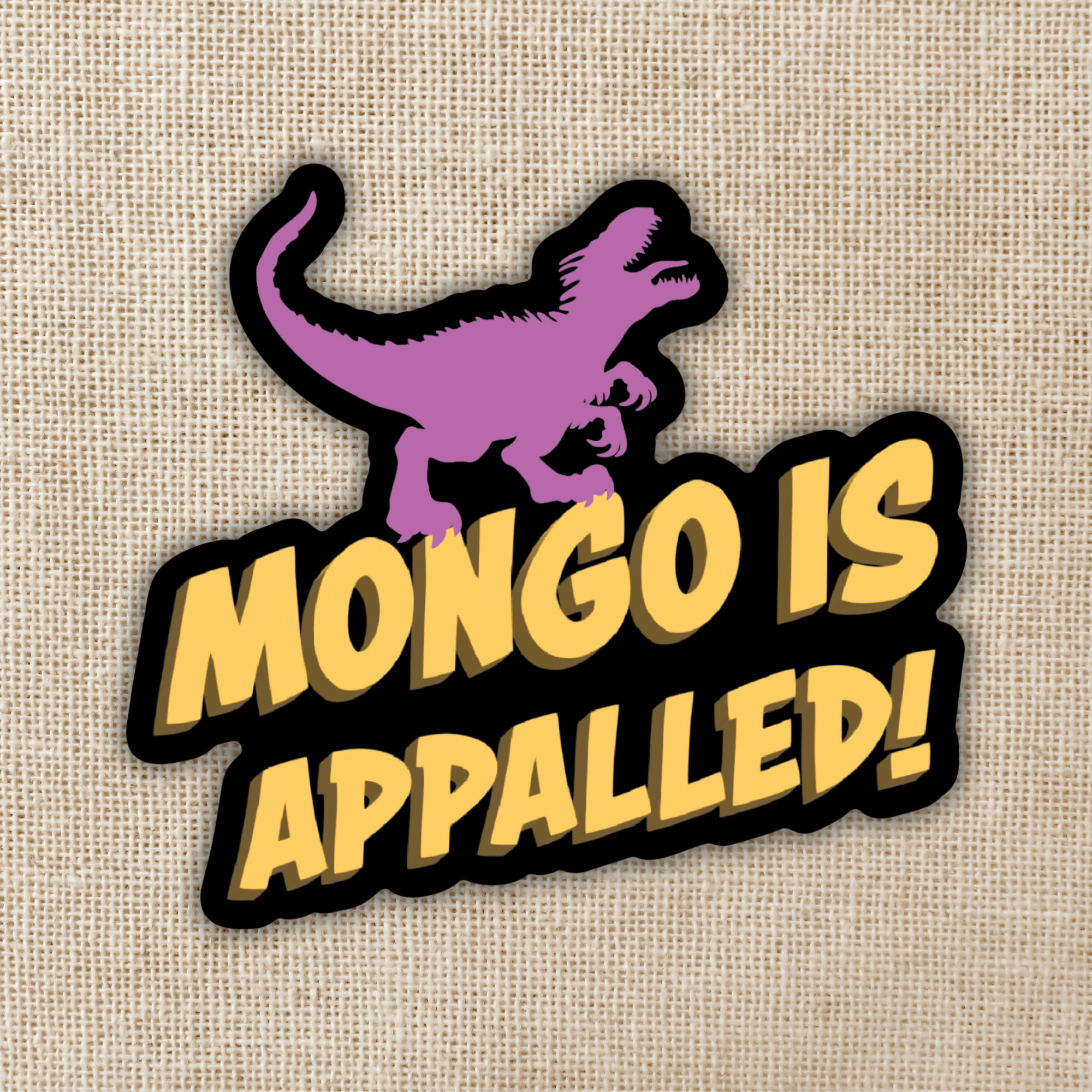 Mongo Is Appalled Sticker | Dungeon Crawler Carl