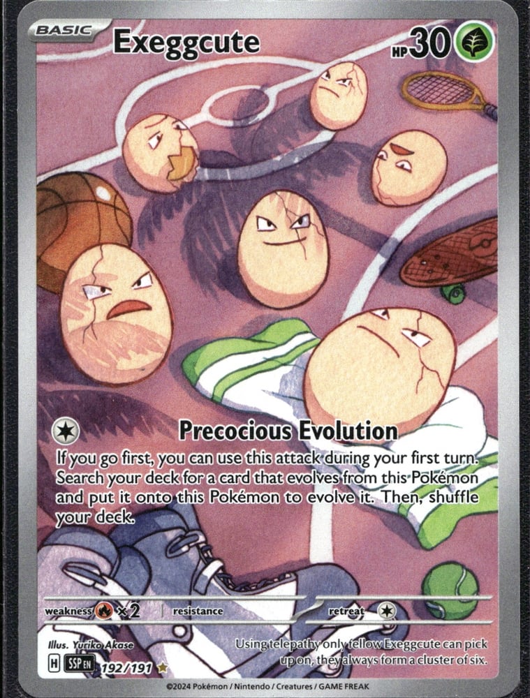 Exeggcute - SV08 192/191