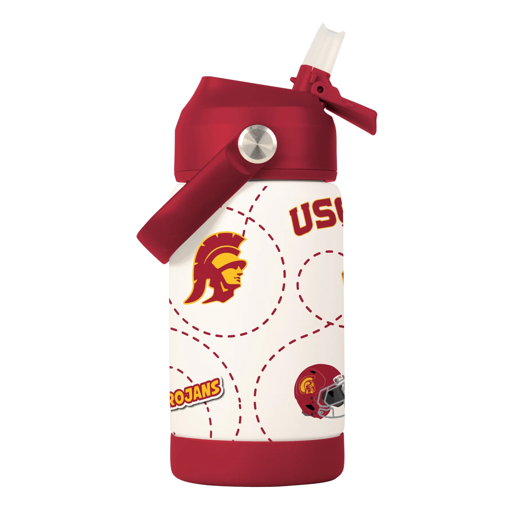 USC Trojans Kids Stainless Steel Mascot Bottle 12oz