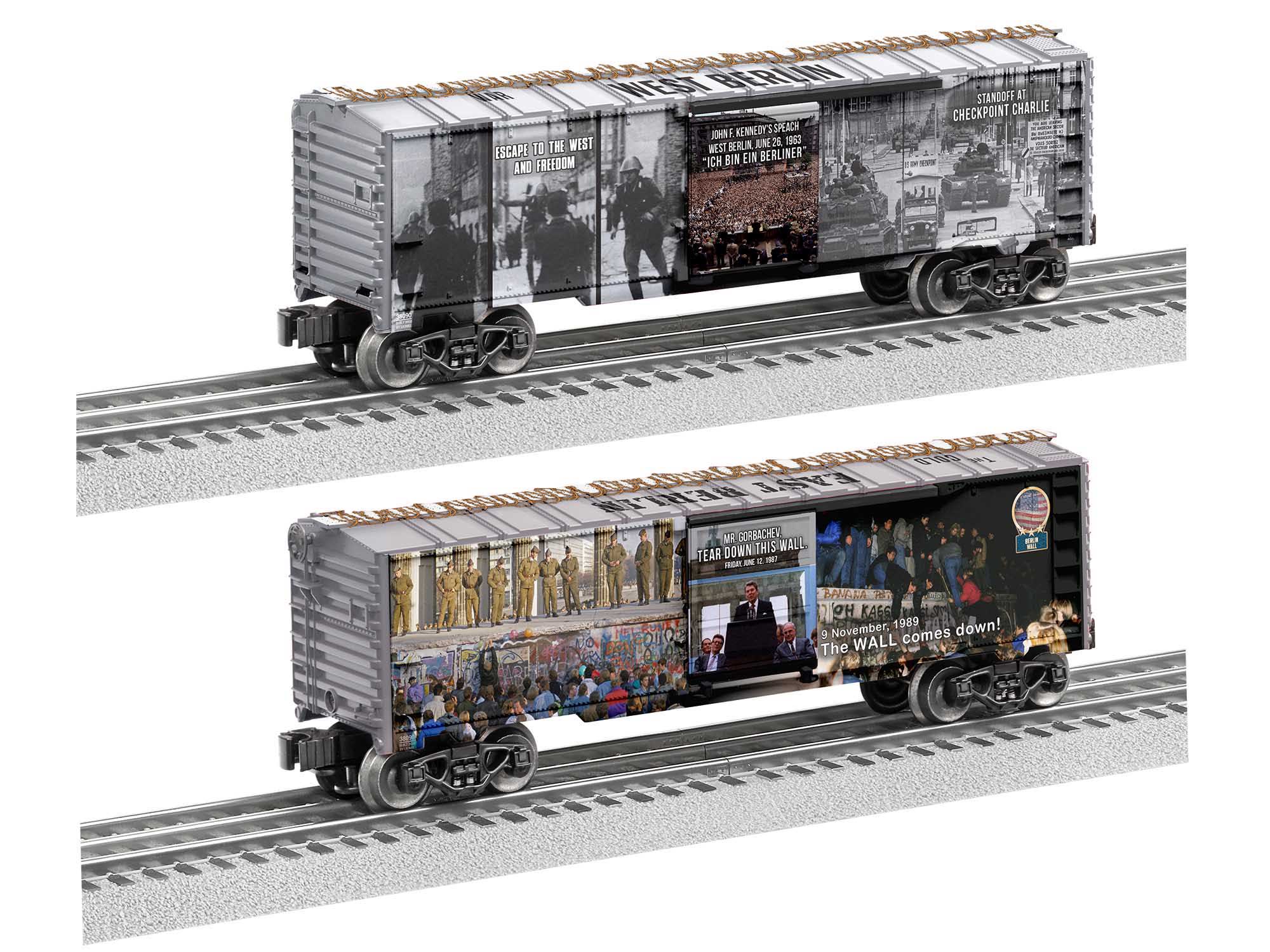 Lionel Berlin Wall Boxcar 2038080 O Scale