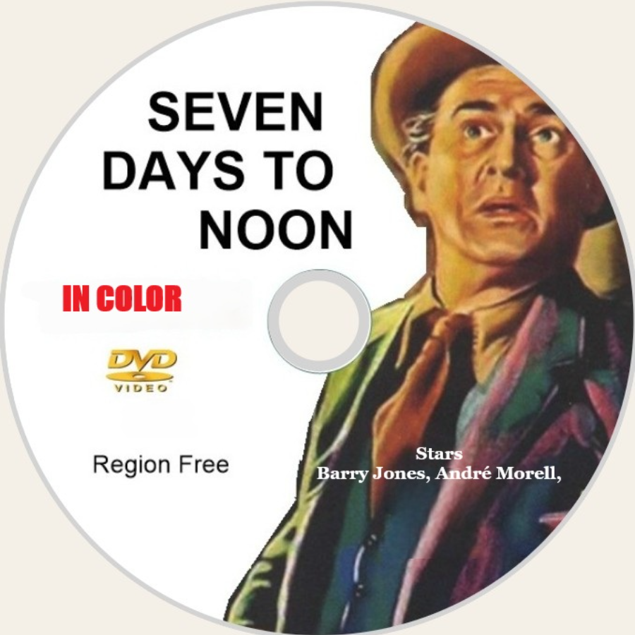 Seven Day's To Noon in Colour DVD.