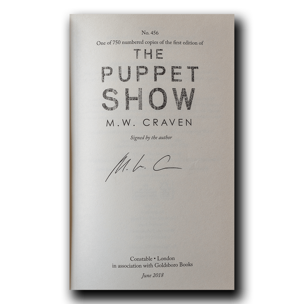 Craven, Wes -- The Puppet Show [Book]