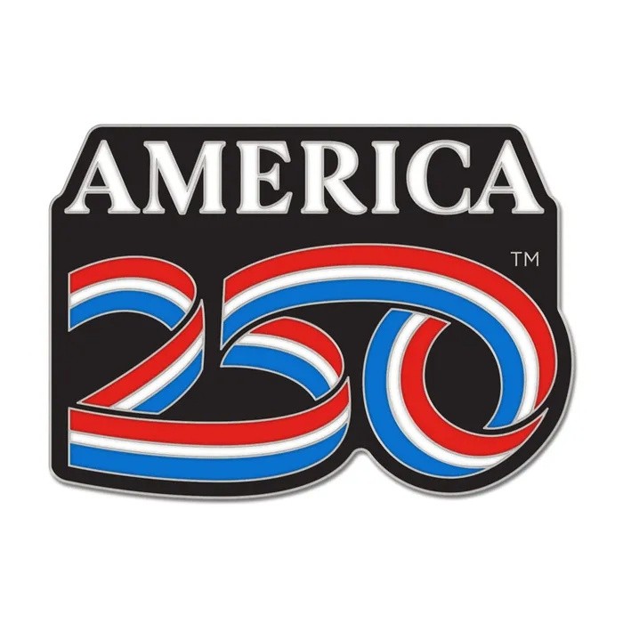 USA 250th Anniversary Trading Pin