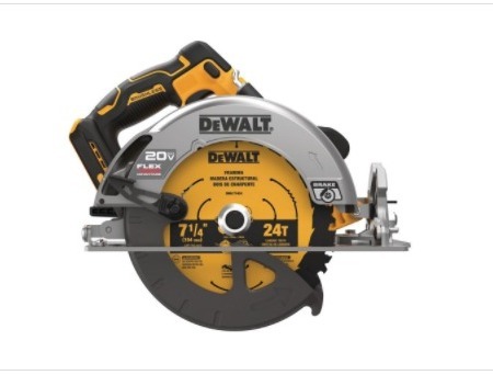 DEWALT 7-1/4-Inch Circular Saw with Electric Brake, 15-Amp