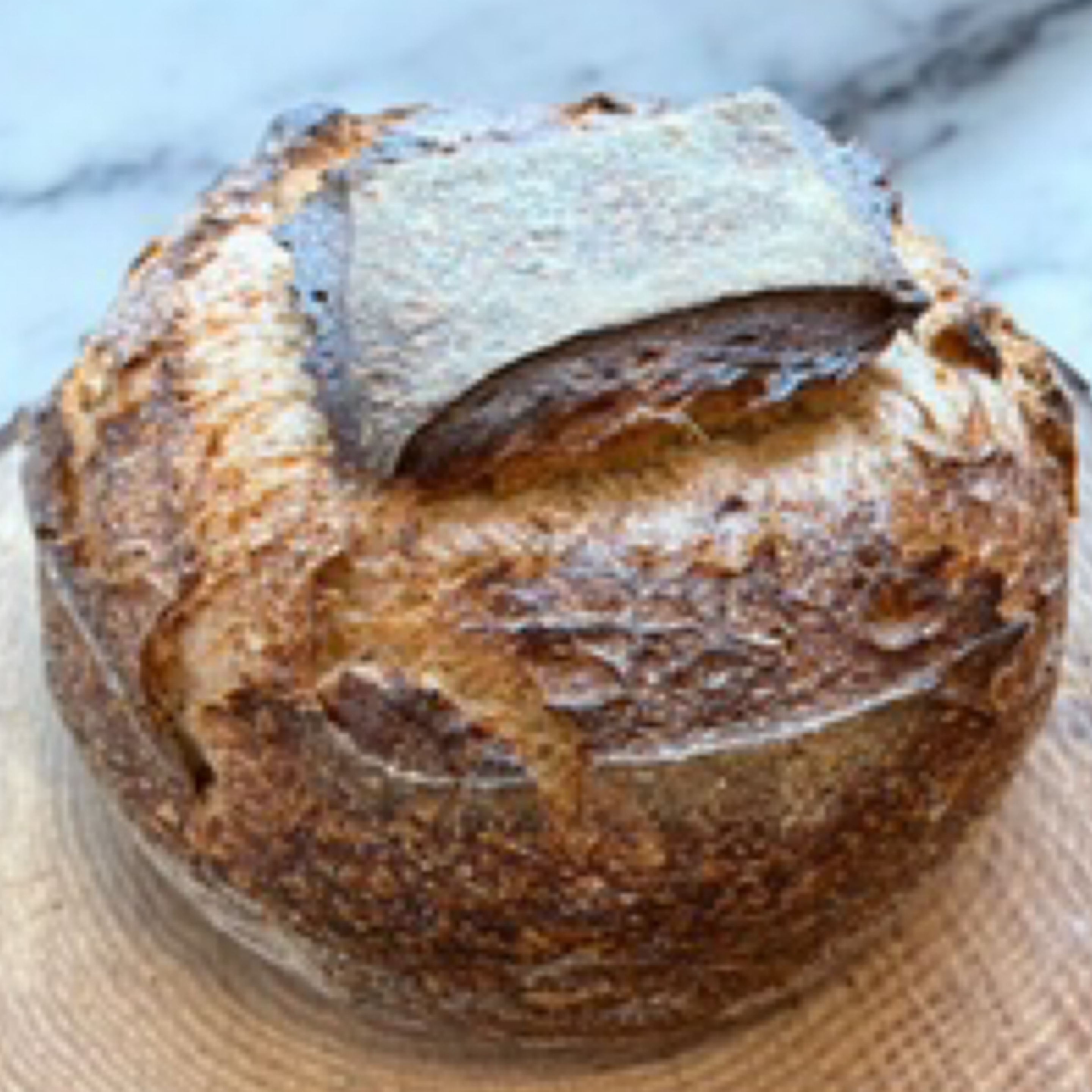 Organic sourdough bread