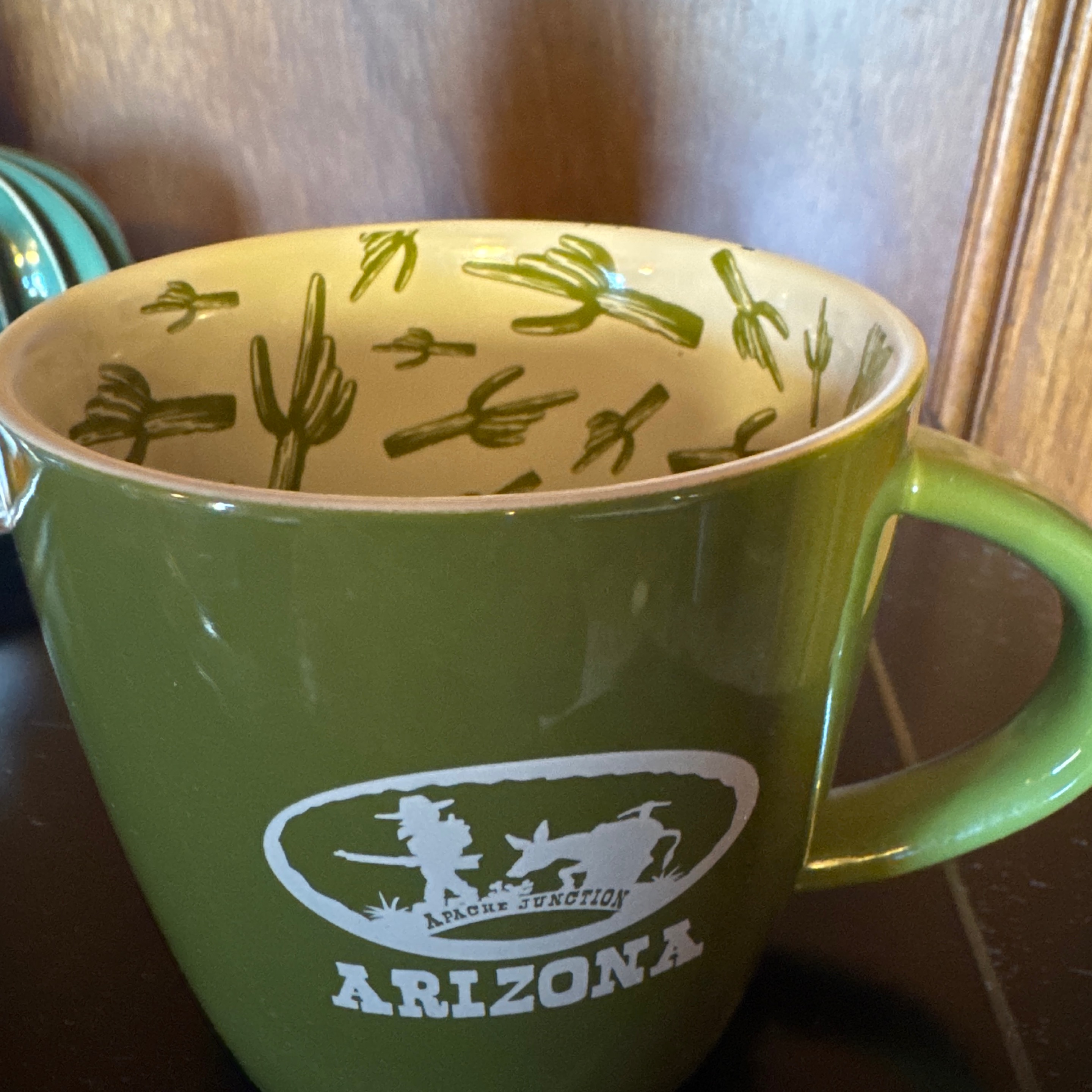 MUG- SAGUARO PRINT INSIDE