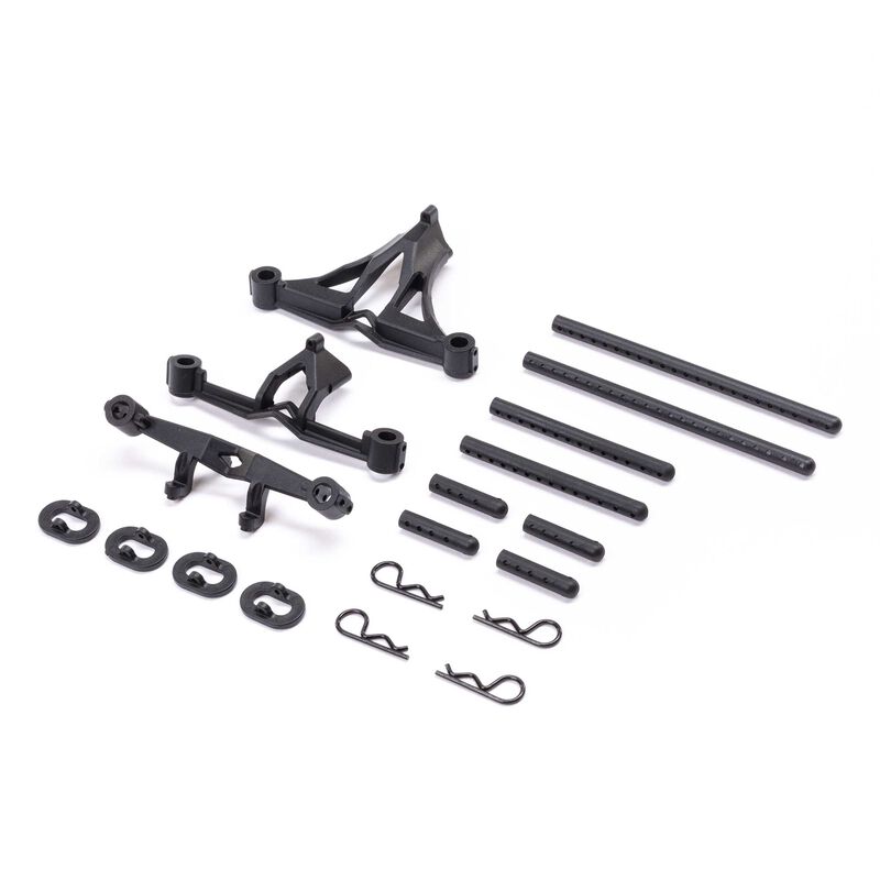 Body Mount Set & Posts Mini Drag LOS211033