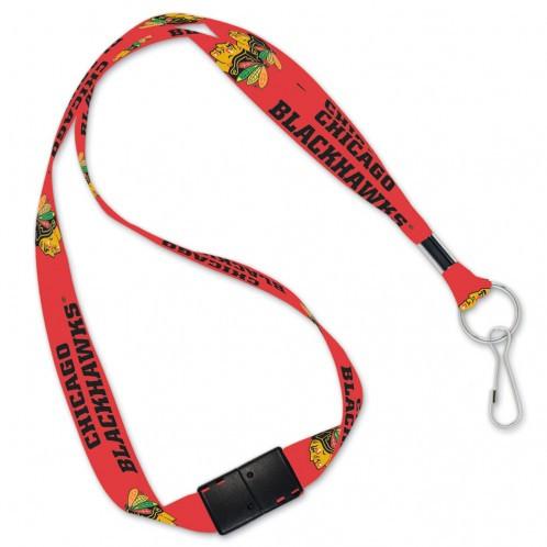 Chicago Blackhawks Lanyard with Key Ring