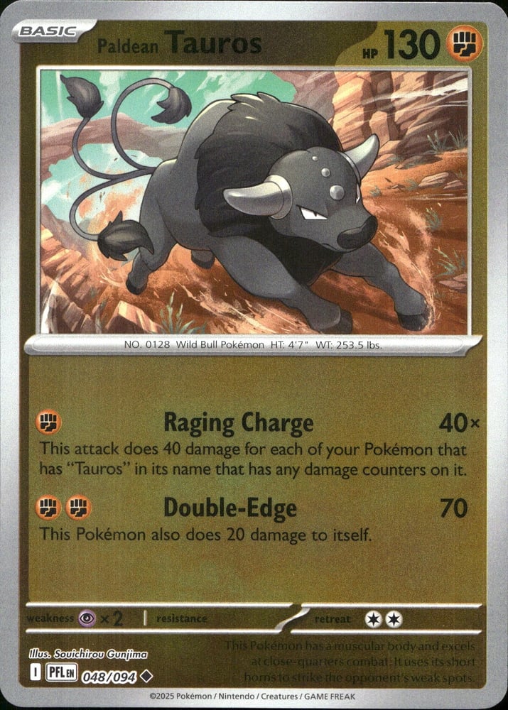 Paldean Tauros - ME02 48/94