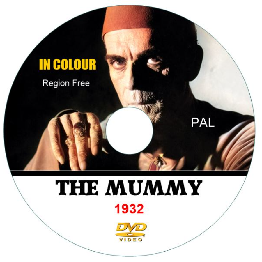 The Mummy (1932) in Color. DVD