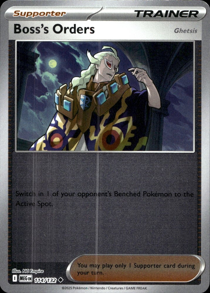 Boss's Orders - ME01 114/132