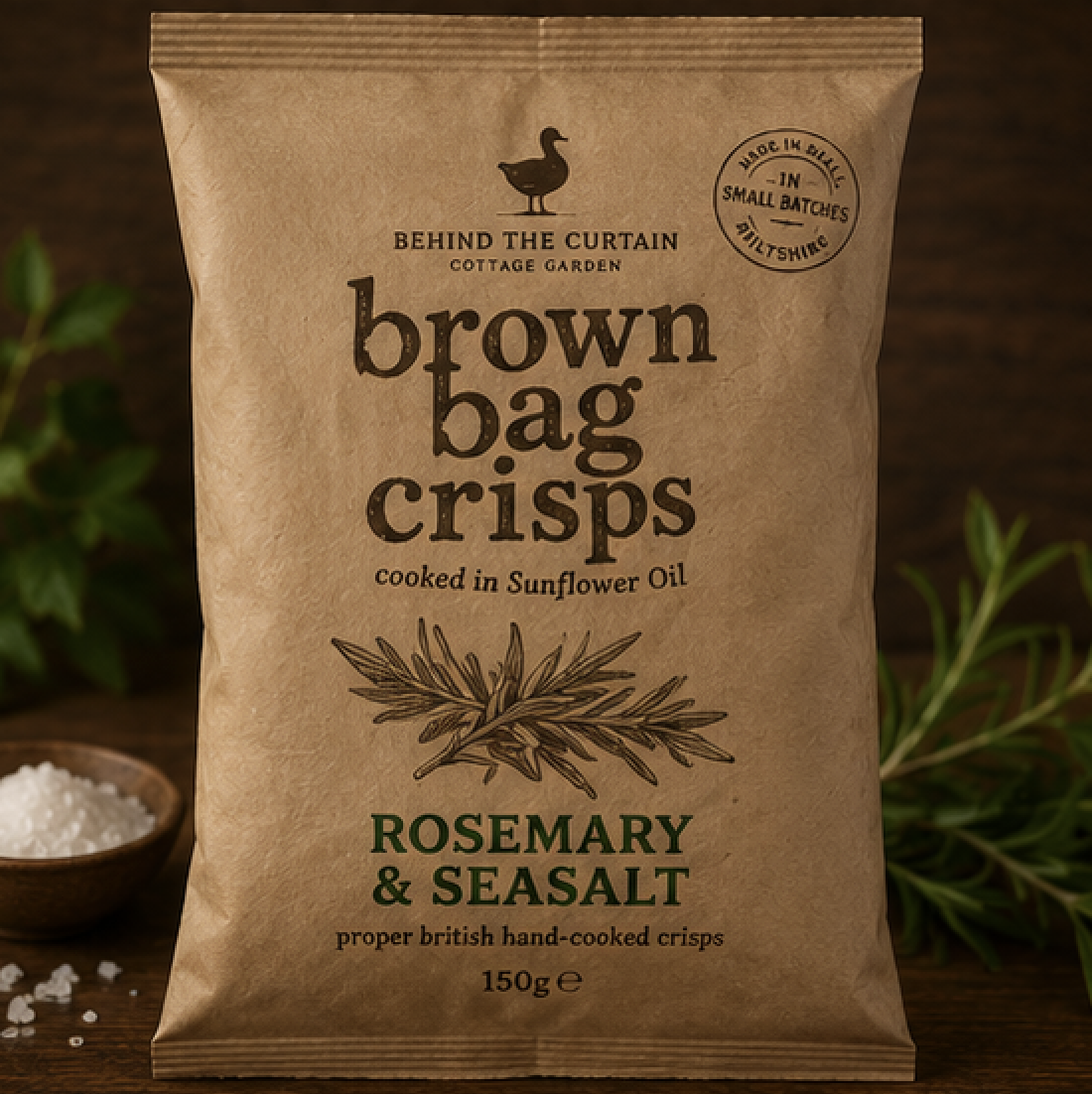 Rosemary & Seasalt Crisps