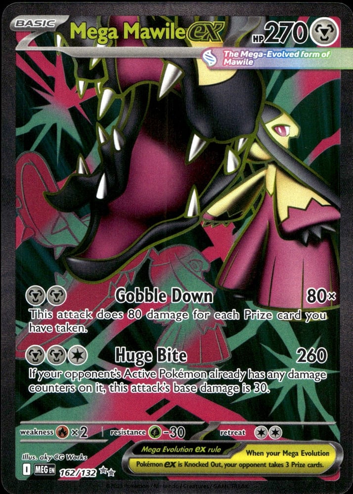 Mega Mawile ex - ME01 162/132