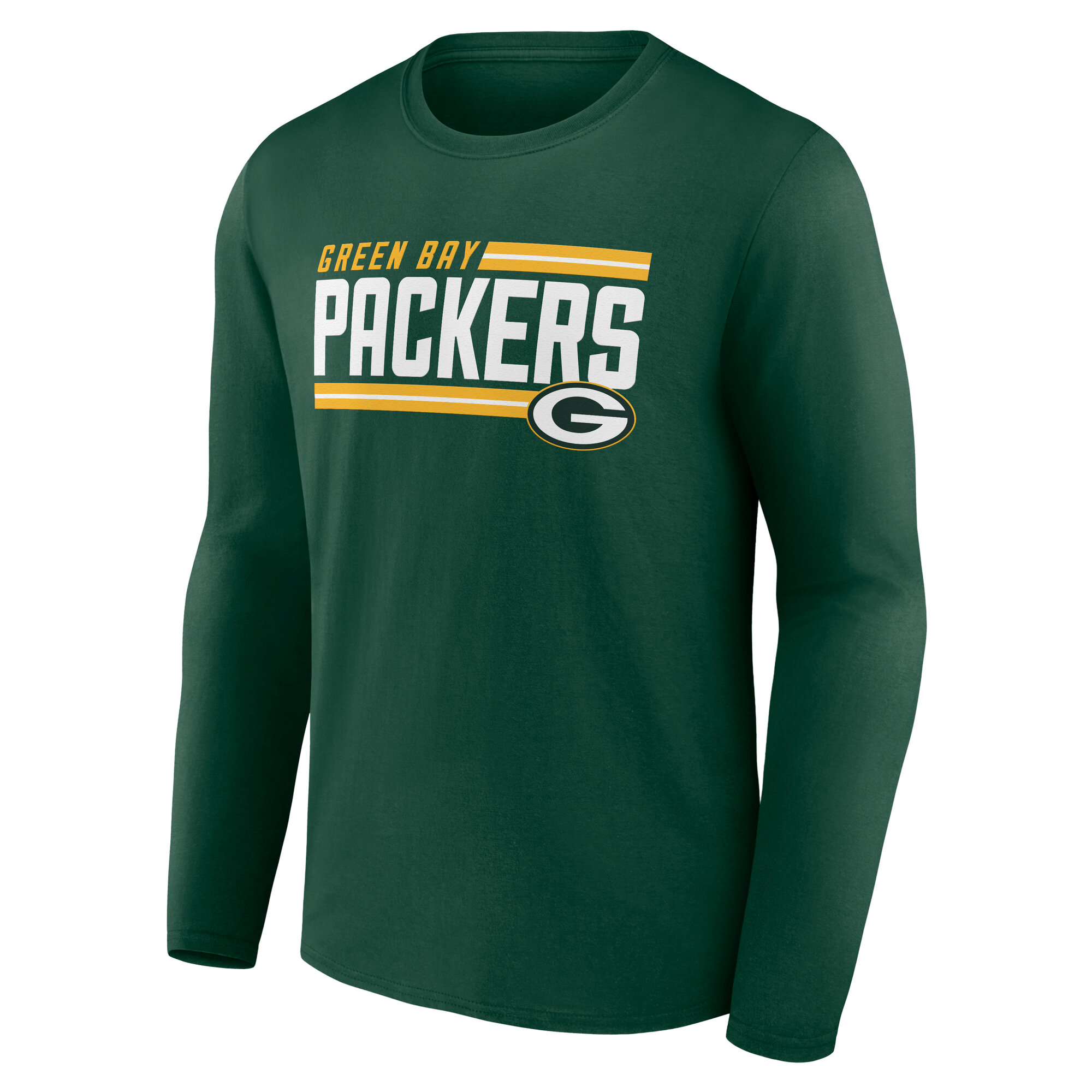 Green Bay Packers Green Offside Stripe Long Sleeve Shirt