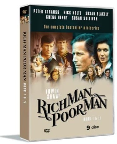 Rich Man, Poor Man – Book I & II: Complete Edition (9-Disc Set) [DVD]