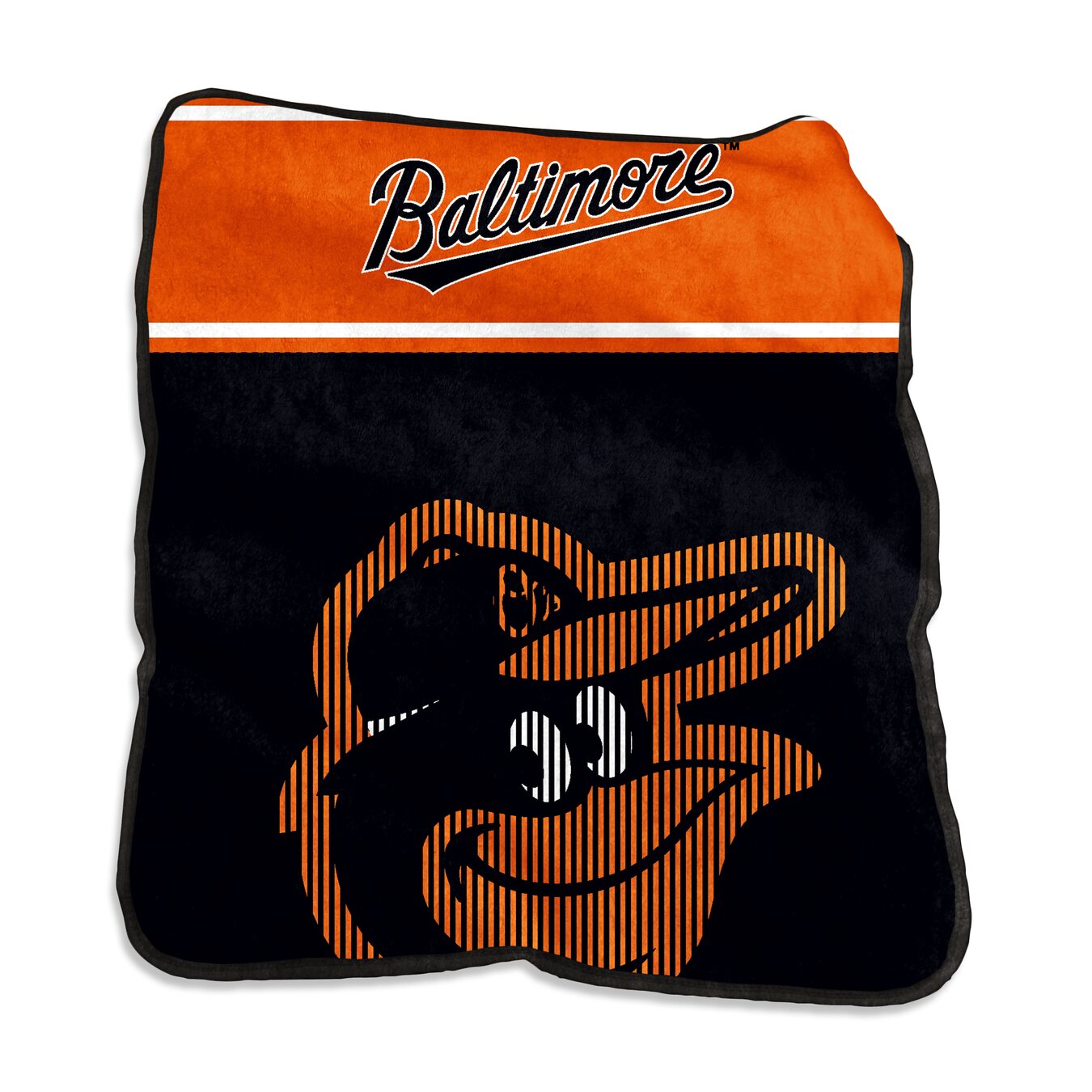 Baltimore Orioles Field Day Raschel Throw Blanket 60x80"⁠