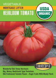 Heirloom Mortgage Lifter Tomato Seed Pack, Organic