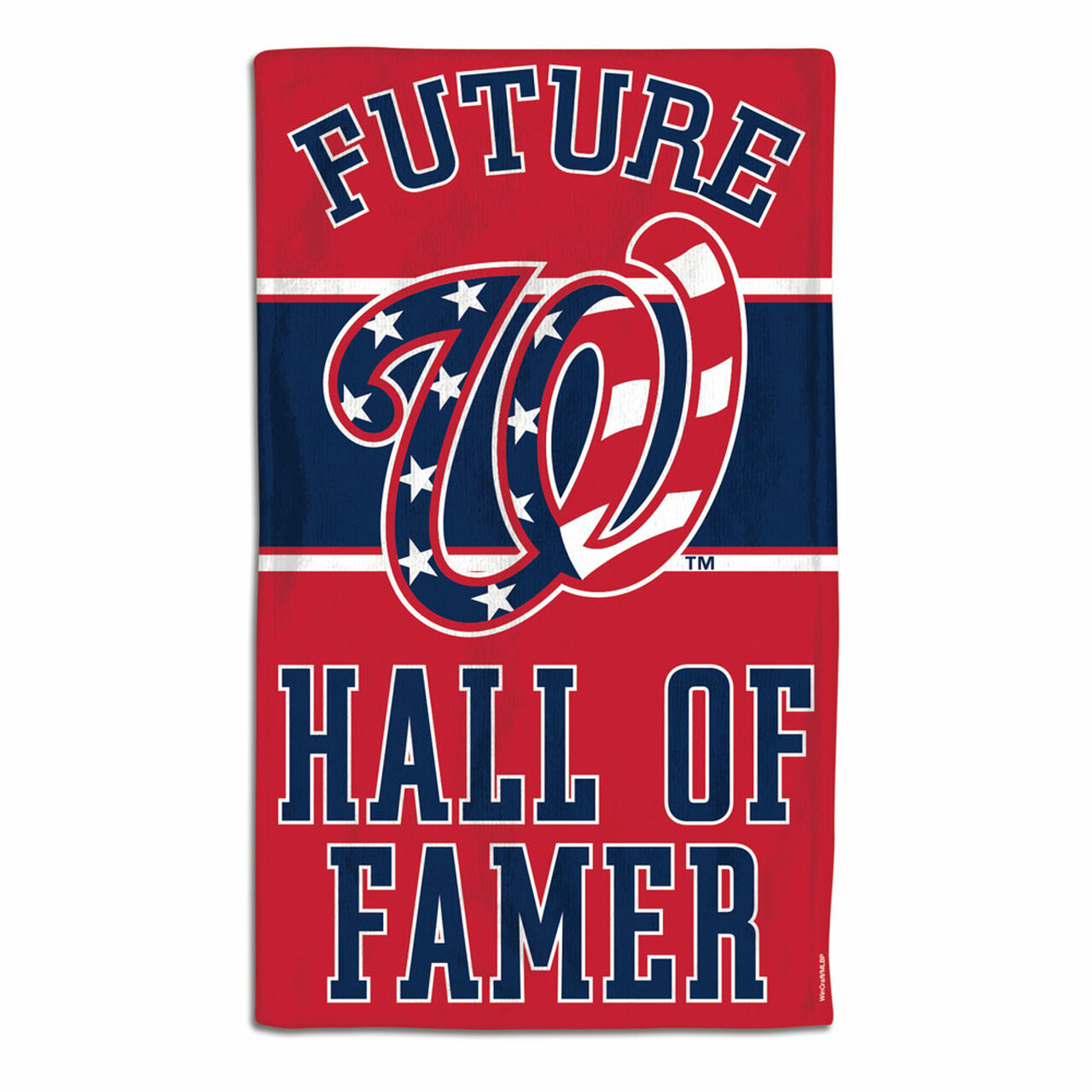 Washington Nationals Baby Burp Cloth 10x17"