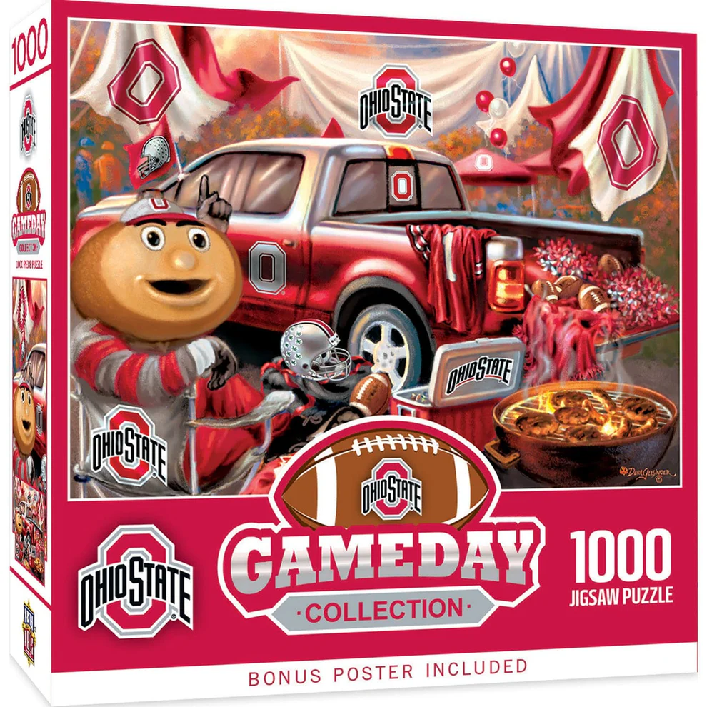 Ohio State Buckeyes 1000 Piece Gameday Design Puzzle