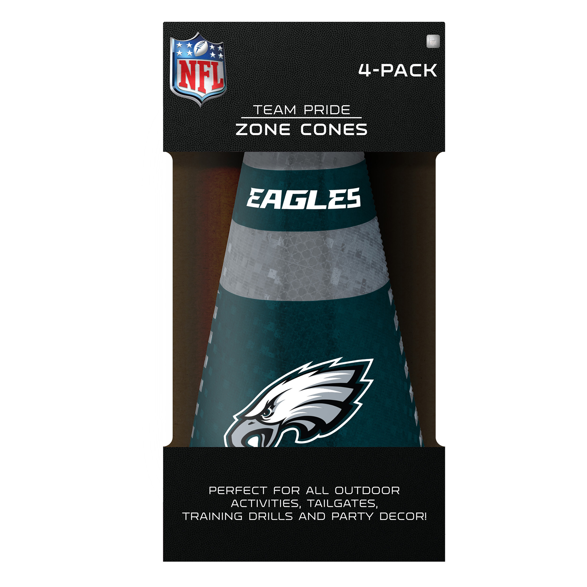 Philadelphia Eagles Party Zone Cones 4 Pack