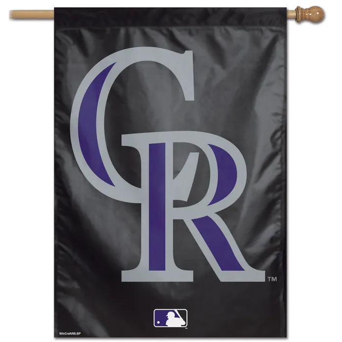 Colorado Rockies Vertical House Flag 28x40"