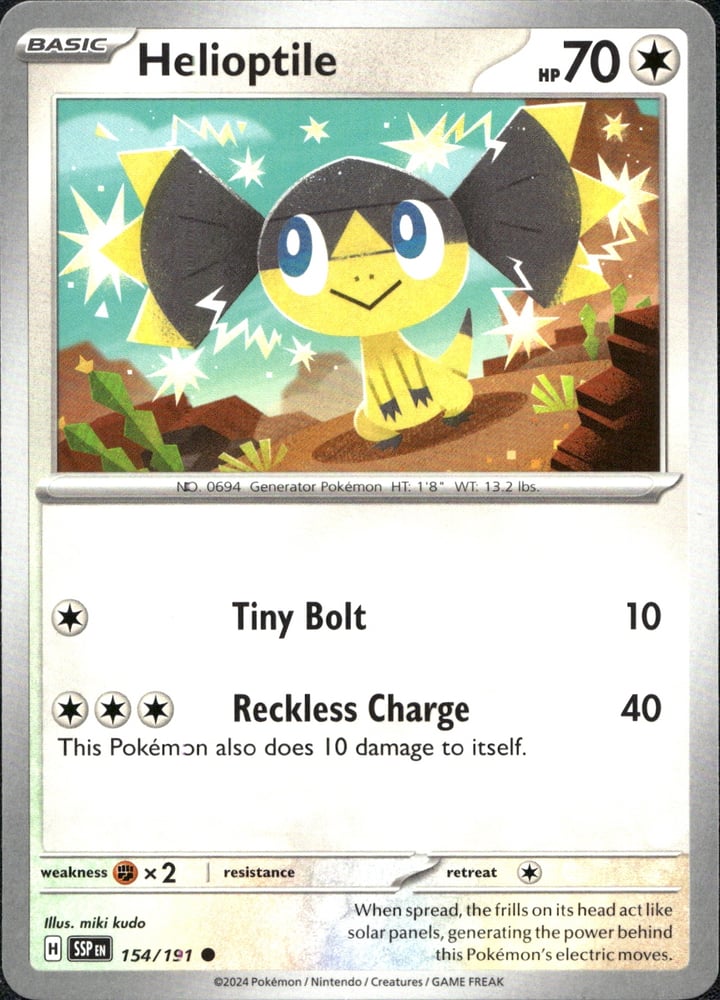 Helioptile - SV08 154/191