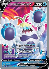 Crabominable V (Full Art) 248/264 Ultra Rare