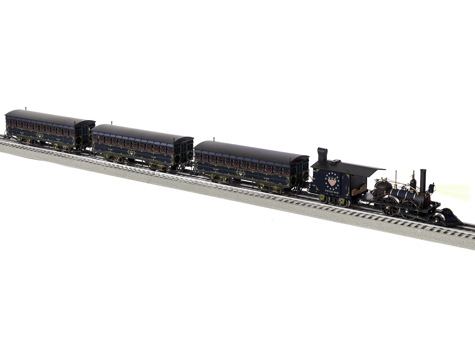 Lionel 2122060 "Uncle Sam" John Bull Set O Scale