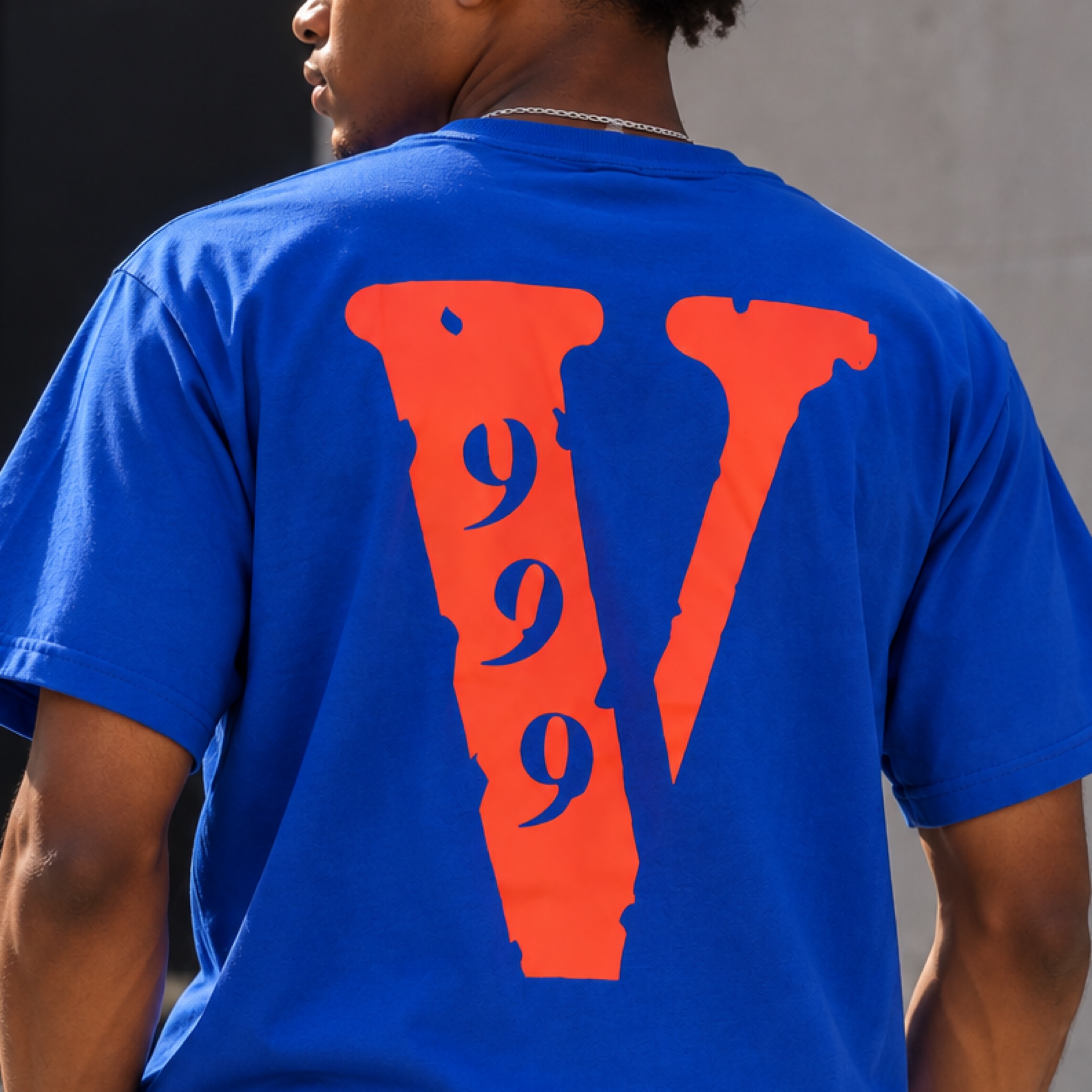 VLONE x Juice World (Blue/ Orange) Sz - Small 