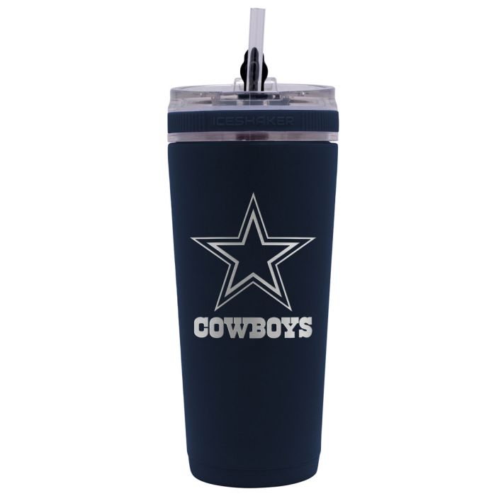 Dallas Cowboys Stainless Steel Flex Ice Shaker 26oz