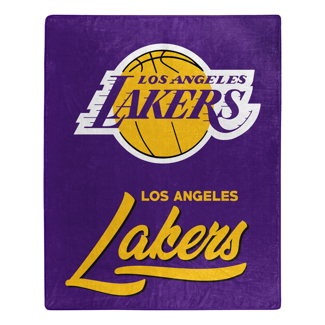 Los Angeles Lakers Signature Royal Plush Blanket 50x60"