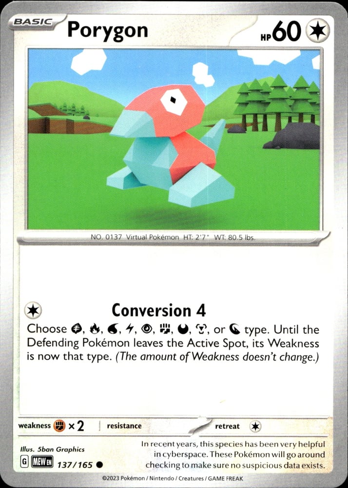 Porygon - SV03.5 137/165