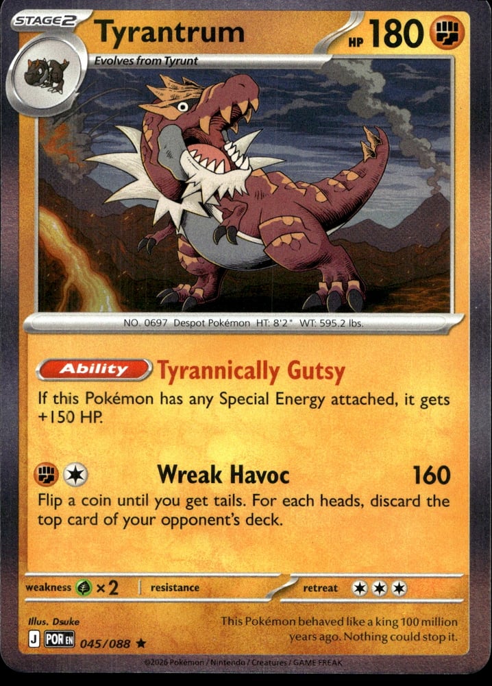 Tyrantrum - ME03 45/88