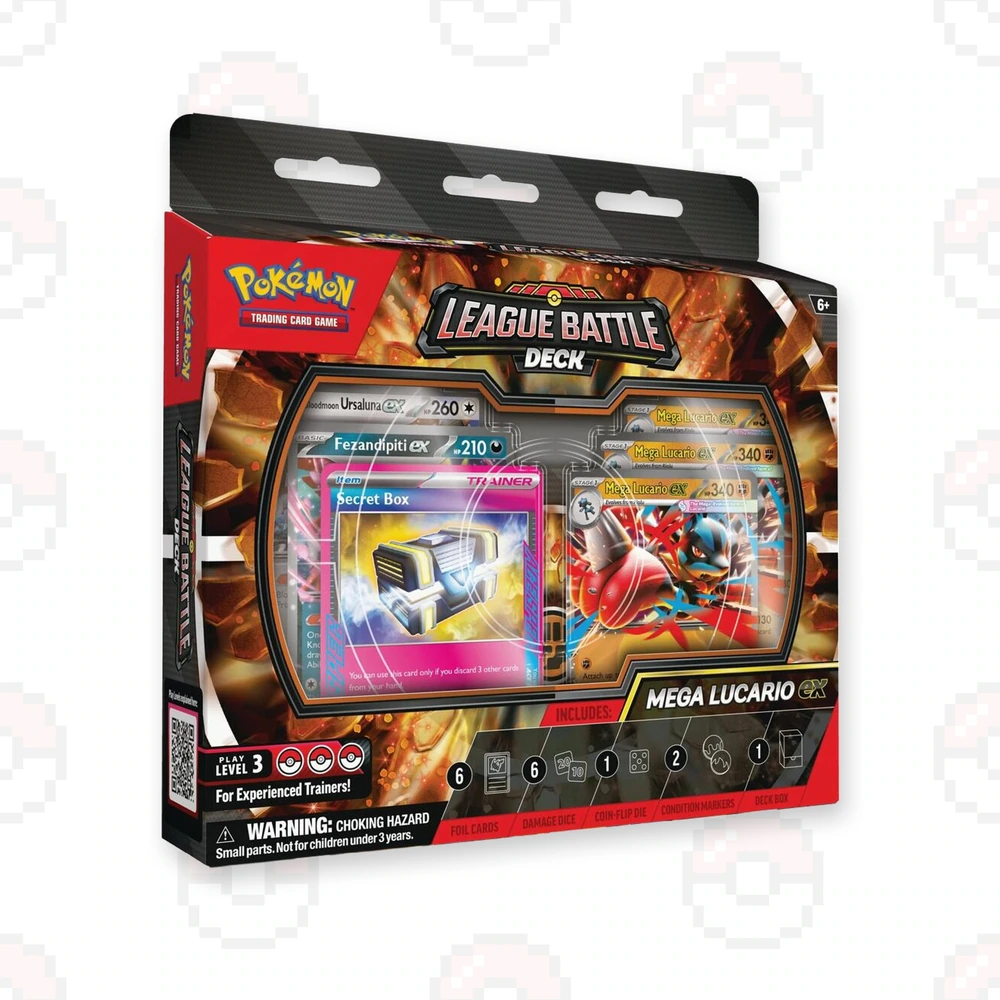 Mega Lucario Ex League Battle Deck