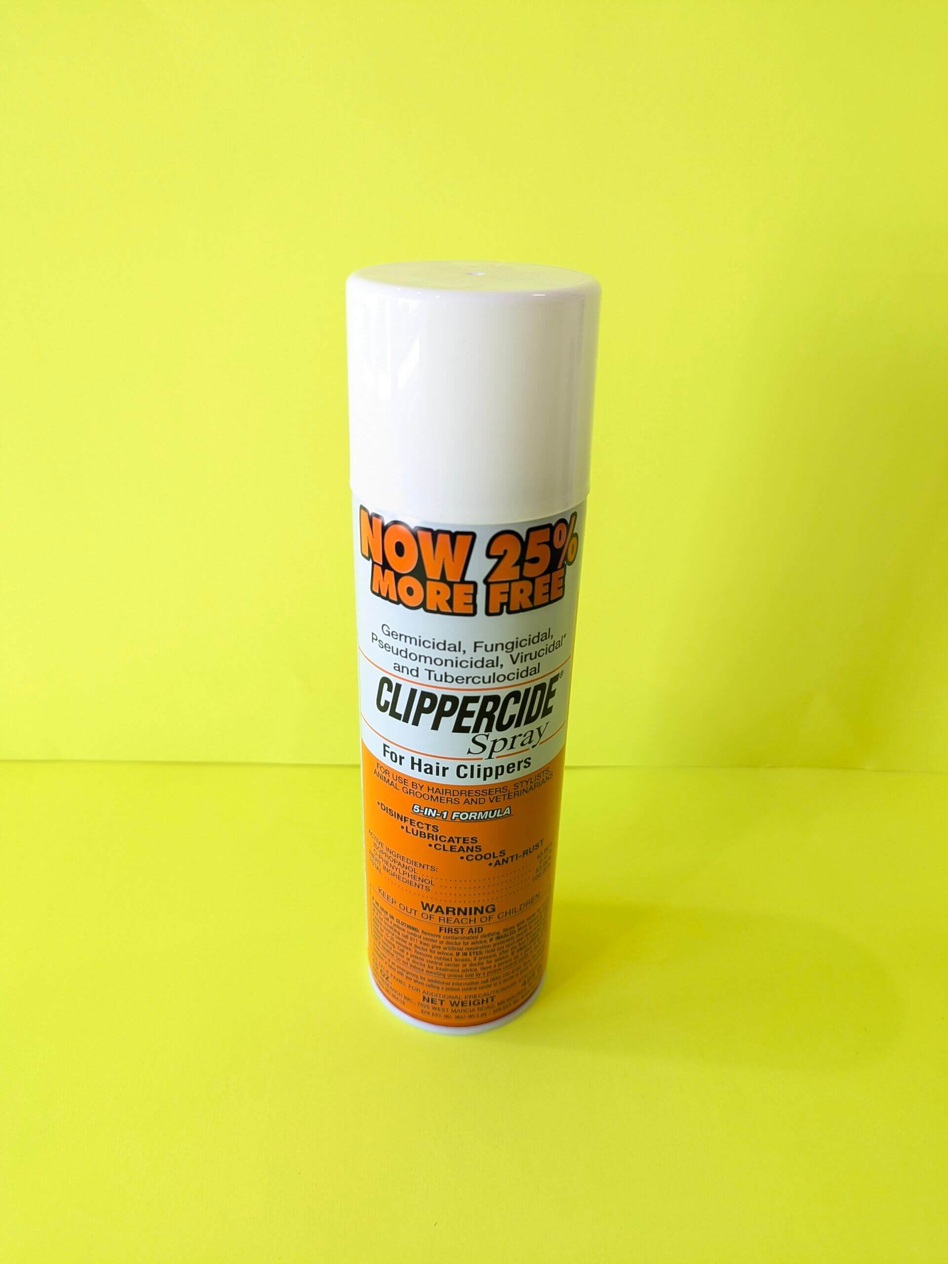 Clippercide 5-in-1 Disinfectant Spray for Hair Clippers 16oz