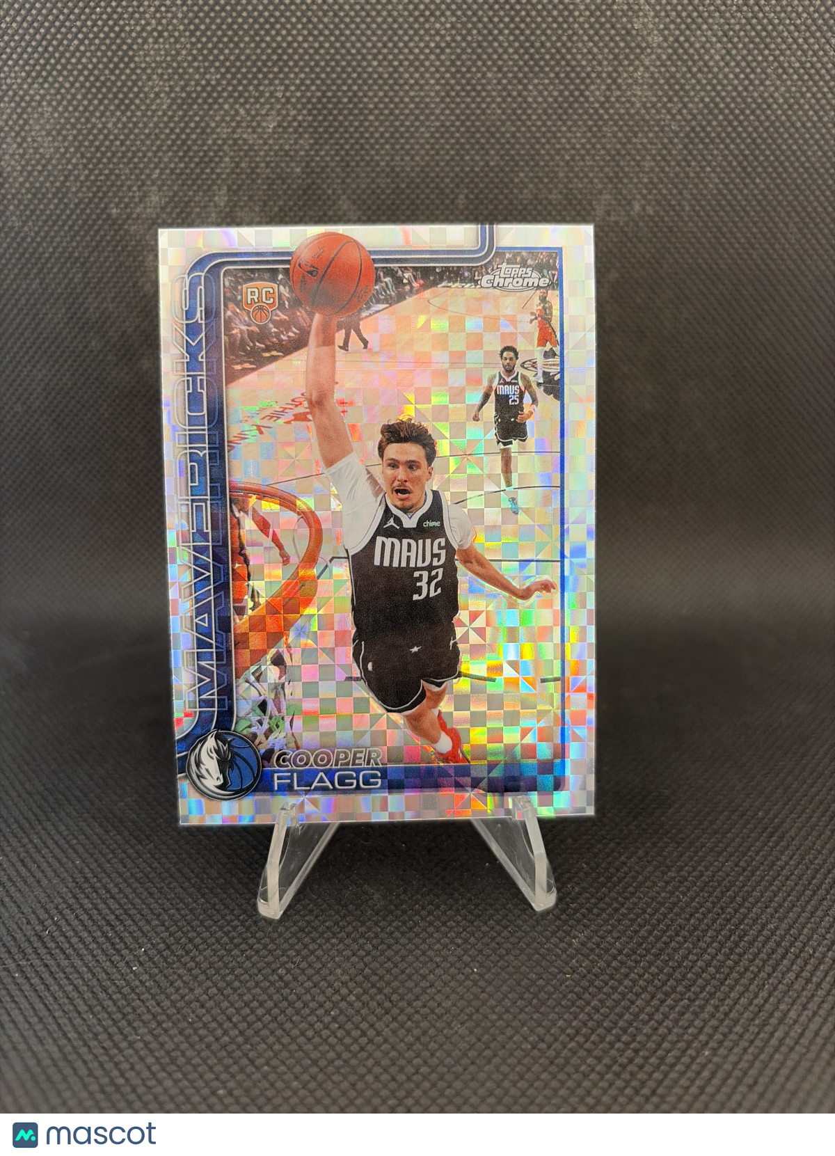 2026 Topps Chrome Update Cooper Flagg X-Fractor RC