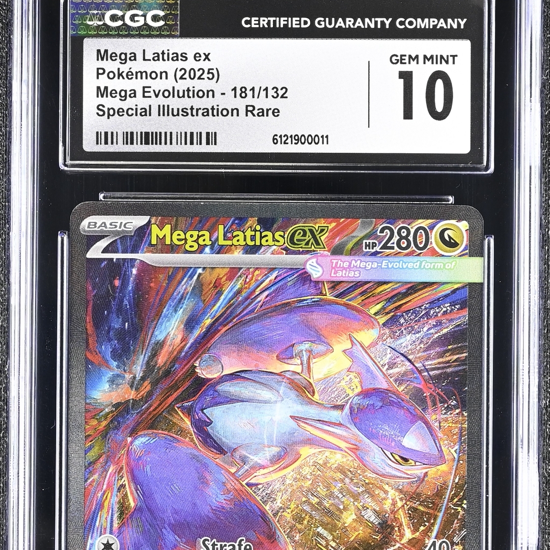 CGC 10 Mega Latias Mega SIR Graded Card