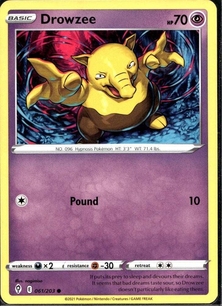 Drowzee - SWSH7 61/203