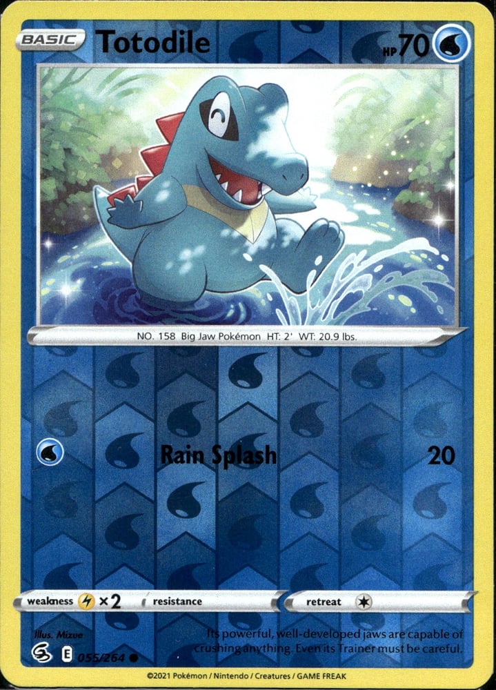 Totodile - SWSH8 55/264