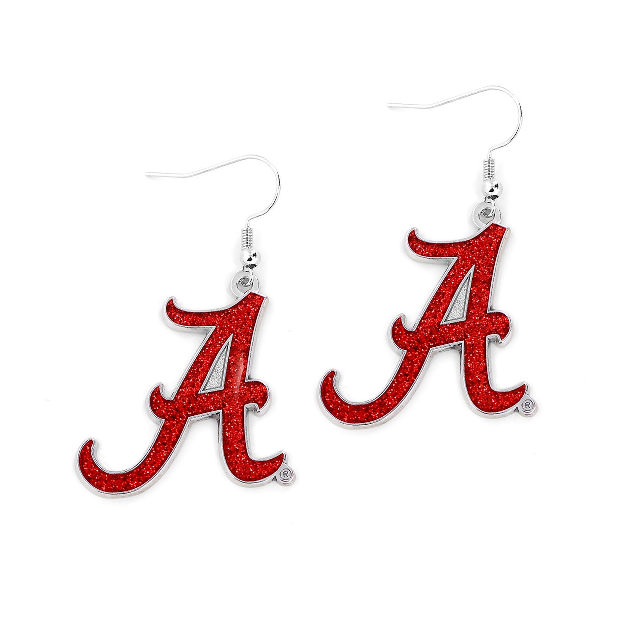 Alabama Crimson Tide Glitter Dazzle Earrings