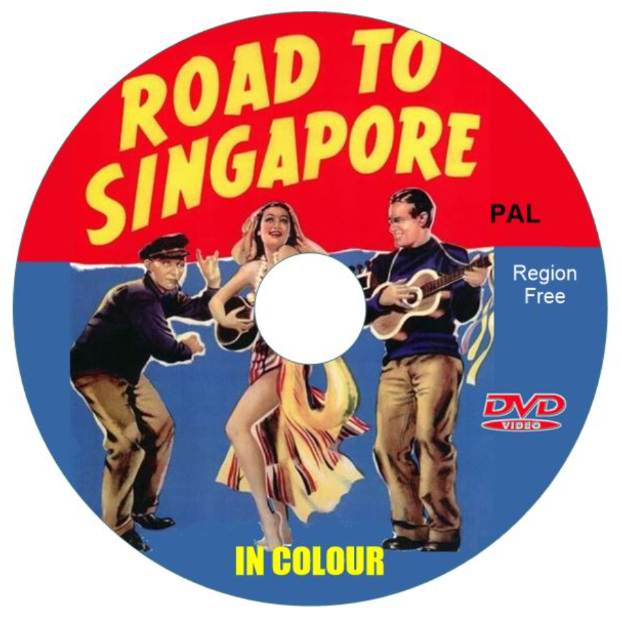The Road to Singapore. In Color (1940) DVD